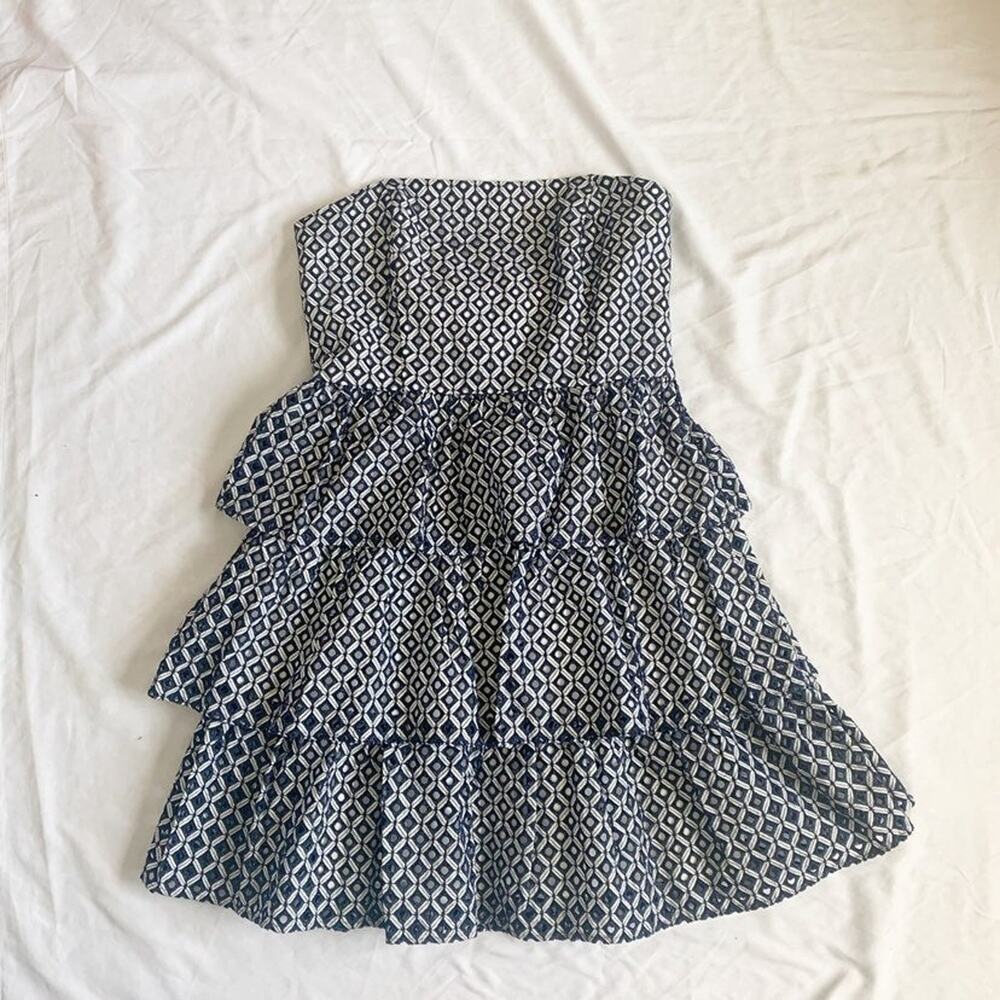 Sleeveless Ruffle Knee Length Dress